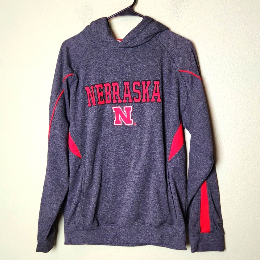 Nebraska Hooded Sweatshirt Youth XL/20